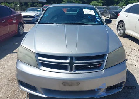 2014 Dodge Avenger Se from USA, damaged, VIN 1C3CDZAB0EN226608
